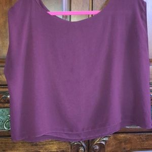 A large purple blouse from Cotton On